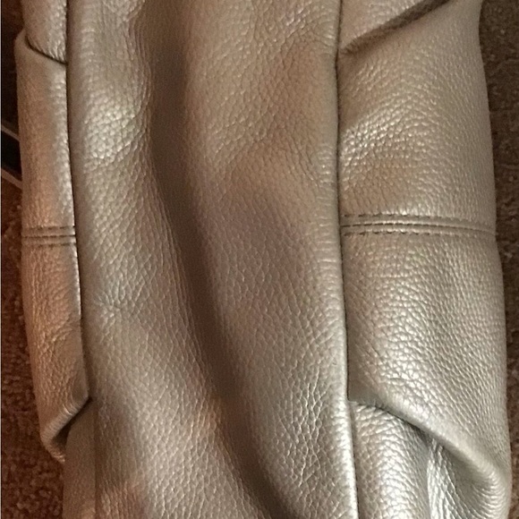Women’s Silver Leather Coach Purse - Picture 5 of 5